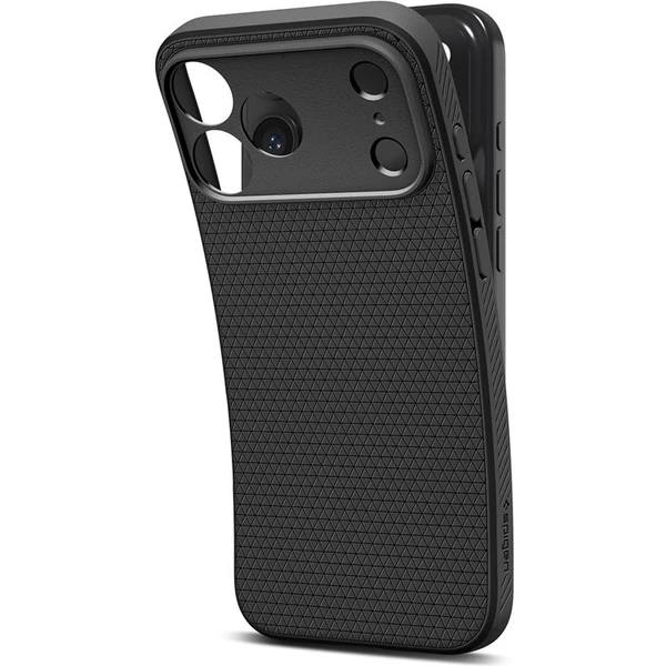 Spigen Liquid Air kryt iPhone 17 Pro Max matte black - Pouzdra - Obrázek 8660f34944644663b00bbebf42692de8
