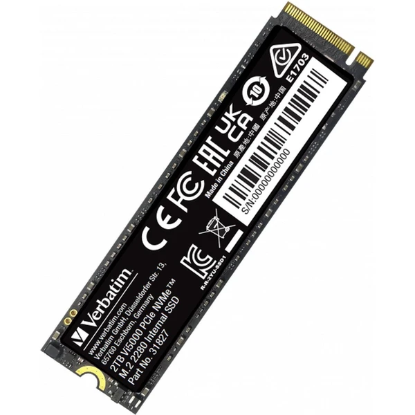 VERBATIM SSD Vi5000 Internal PCIe NVMe M.2 SSD 2TB - SSD disky - Obrázek 8663000O01