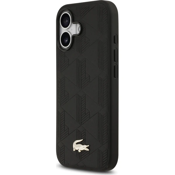 Lacoste PU Nomogramme Gold Logo MagSafe kryt iPhone 17 černý - Pouzdra - Obrázek 8666547816f4488aa27052e938f7c0c7