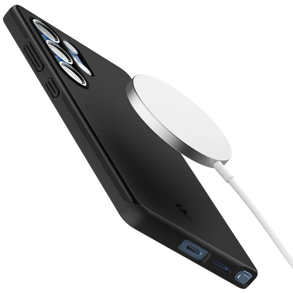 Spigen Thin Fit MagSafe kryt Samsung Galaxy S25 Ultra černý - Pouzdra - Obrázek 86784ff39b0045219260083e14bf52a6