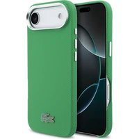 Lacoste Iconic Petit Pique Metal Logo MagSafe kryt iPhone Air zelený - Pouzdra