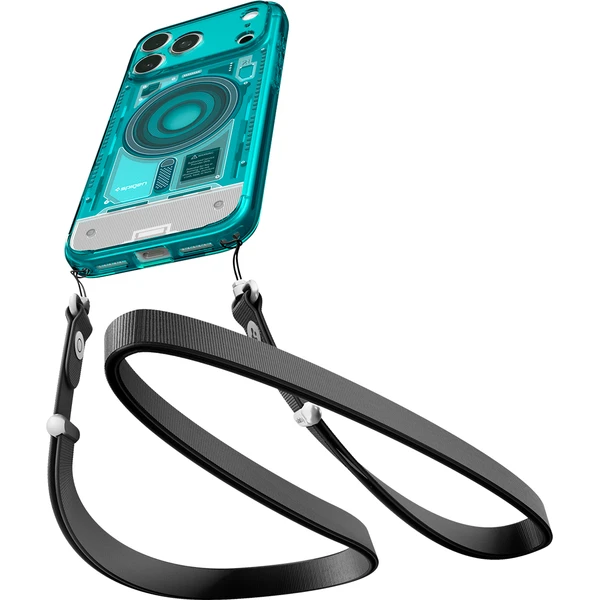 Spigen Ultra Hybrid MagSafe kryt iPhone 18 Pro/17 Pro c-one bondi blue - Pouzdra - Obrázek 868e91cda9454dfe8f6aef6d5c402fce