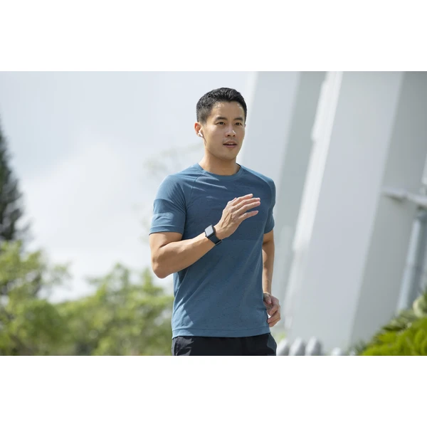 UNIQ Linus AiroSoft silikonový řemínek Apple Watch 42/41/40/38mm šedý - Řemínky - Obrázek 86MH100501