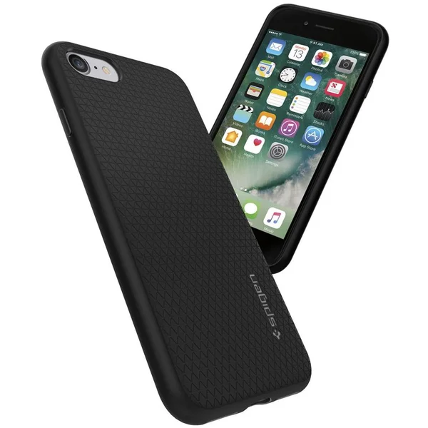 Spigen Liquid Air kryt Apple iPhone 7/8/SE černý - Pouzdra - Obrázek 86SL000101
