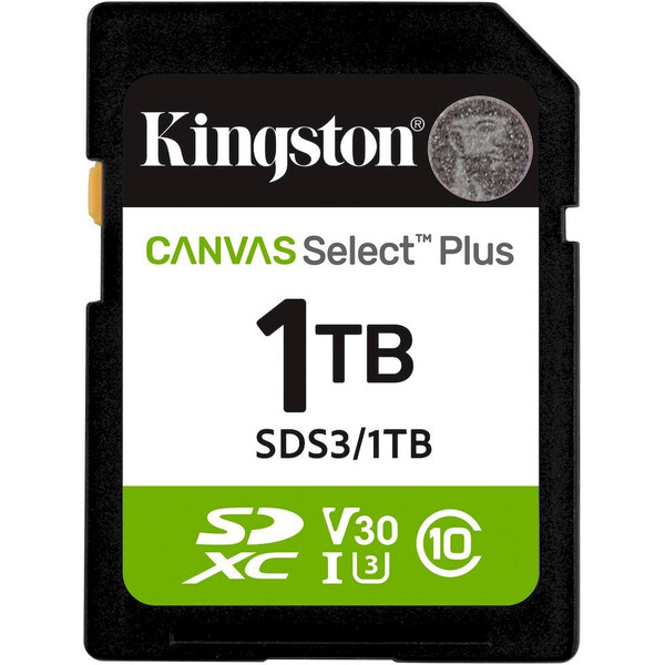 Kingston SD 1TB Canvas Select Plus SDS3/1TB