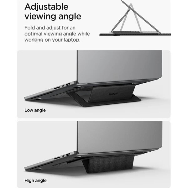 Spigen Slim Fold Laptop Stand LD201-S1 stojánek pro notebook/MacBook černý - Stojánky - Obrázek 86ce14e5b97f402b969e6f2fb9818755
