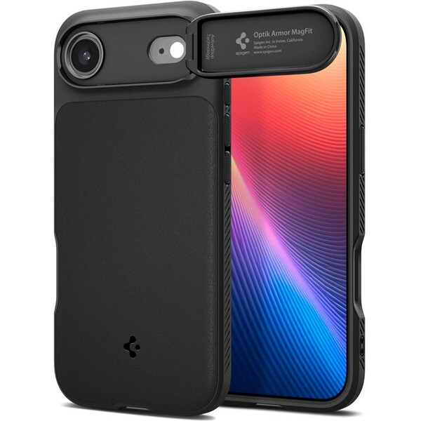 Spigen Optik Armor MagSafe kryt iPhone Air black