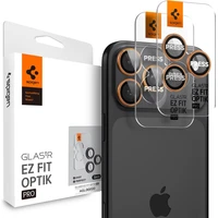 Spigen Glass tR EZ Fit Optik Pro skla iPhone 17-14 Pro/17-14 Pro Max orange (2 ks) - Ochranné folie a skla