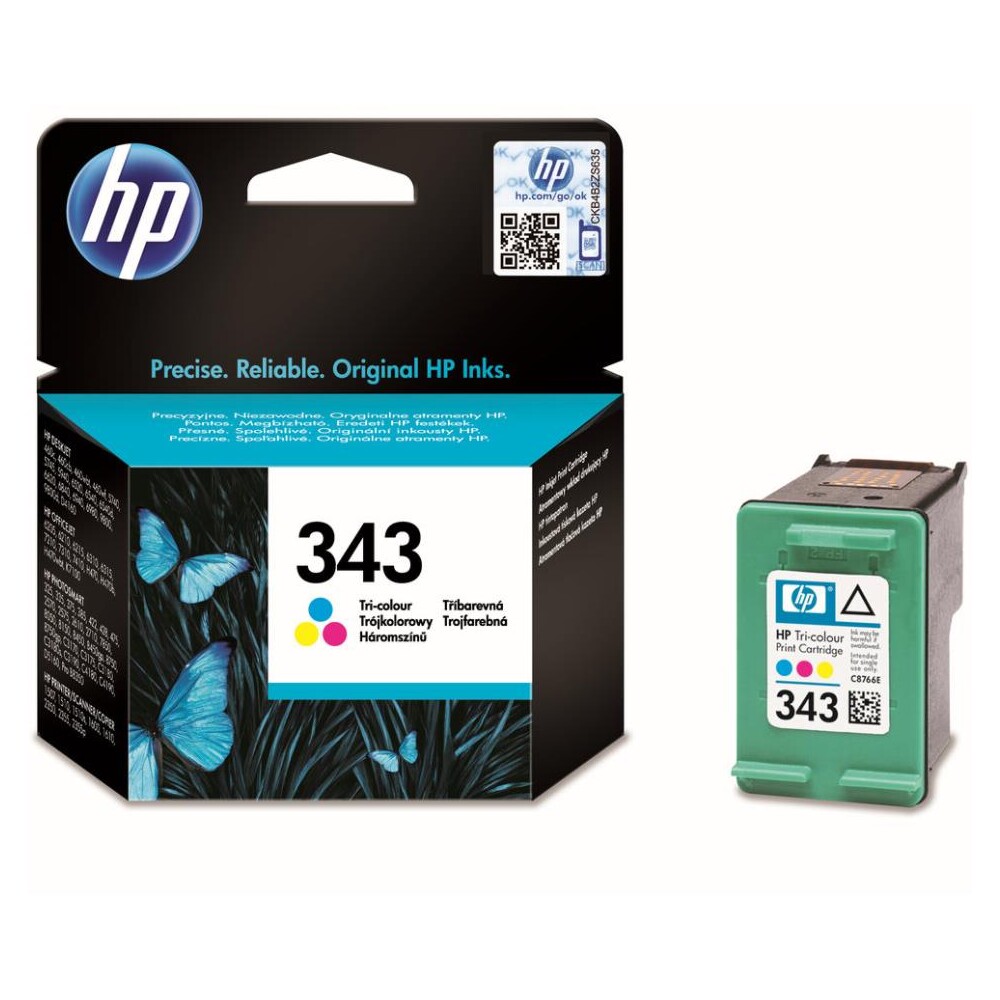 HP 343 EUR Tricolor Cartridge