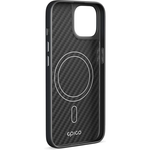 Epico Mag+ Hybrid Carbon kryt pro iPhone 16 černá - Pouzdra - Obrázek 87L7000K01