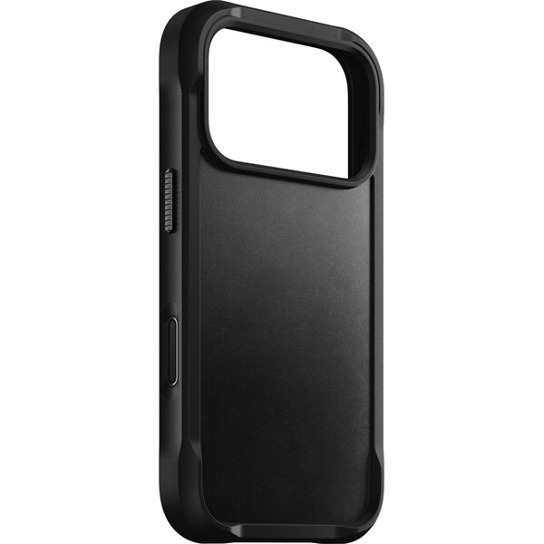Nomad Rugged Leather Case (Horween) MagSafe kožený kryt iPhone 17 Pro Black