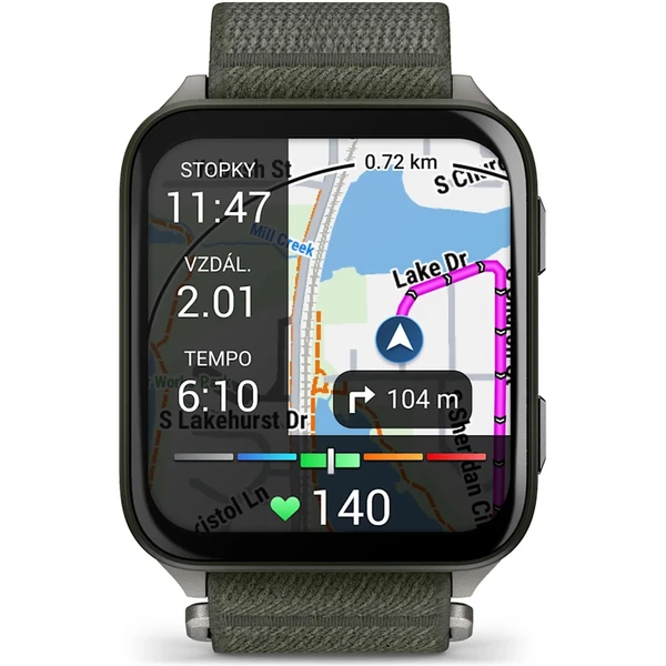 Garmin Venu X1 chytré hodinky s řemínkem ComfortFit zelené - Chytré hodinky - Obrázek 87UF000P01