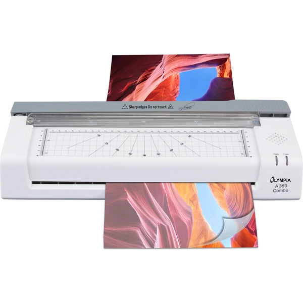 Olympia A 350 Combo Laminátor s pákovou řezačkou a zaoblovačem rohů - Laminátory - Obrázek 87bd9b47e13742f09f6408cf83965bb7