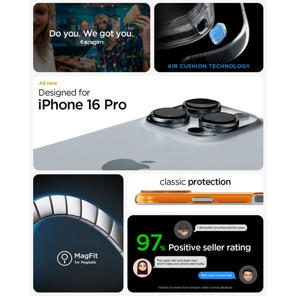 Spigen Classic C1 MagSafe kryt iPhone 16 Pro tangerine - Pouzdra - Obrázek 87bfa6ed4bc9437a88f7dd90a9da3f1d