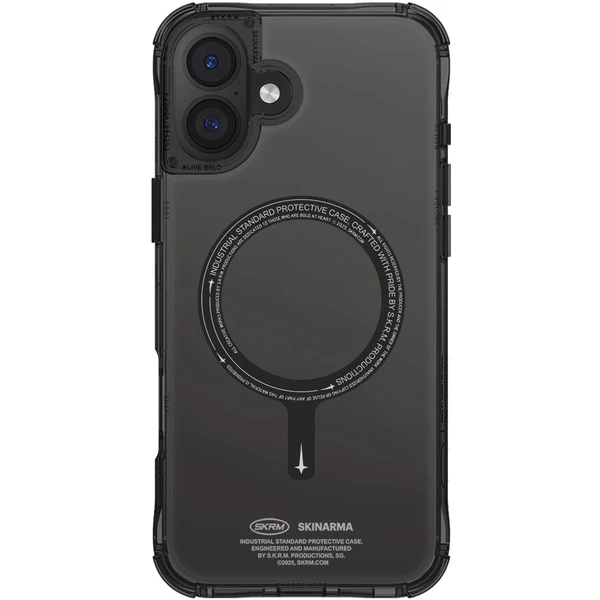 SKINARMA Saido Mag-Charge kryt iPhone 16 Plus černý - Pouzdra - Obrázek 87da738b354d4434a52deaf74536a5c9