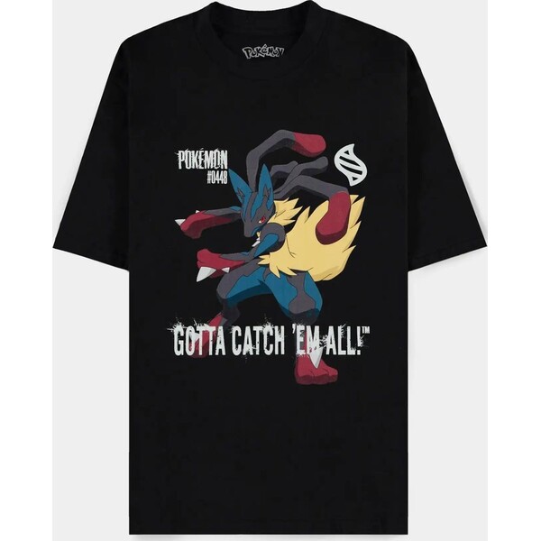 Tričko Pokémon - Mega Lucario (loose fit) L
