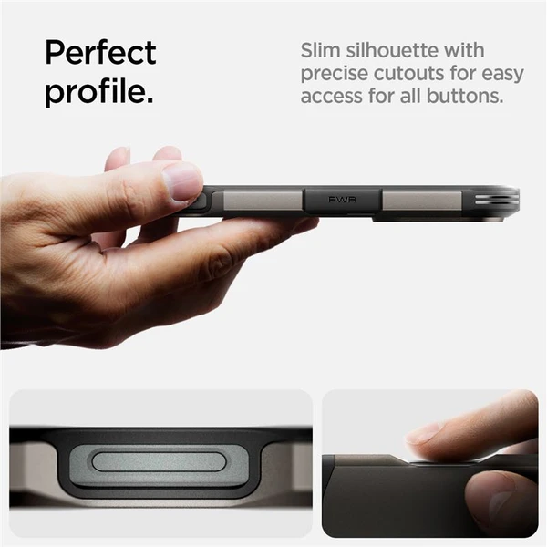 Spigen Tough Armor MagSafe kryt iPhone 16 Pro Max gunmetal - Pouzdra - Obrázek 87f437d9c6c94d72b475c8fe5f49e1d7