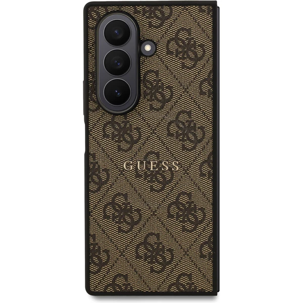 Guess PU Leather 4G Colored Ring Magnetic kryt Samsung Galaxy Z Fold 7 hnědý - Pouzdra - Obrázek 880a6b6dc60444d1a1bc3e8246a59c37
