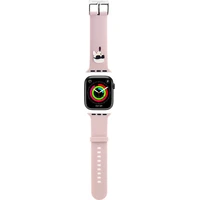 Karl Lagerfeld Karl Head NFT řemínek pro Apple Watch 42/44/45/46/49 růžový - Řemínky