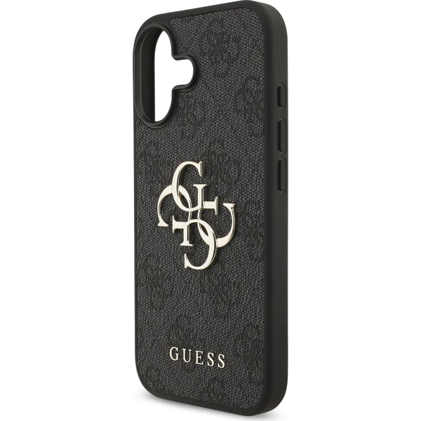 Guess PU 4G Metal Logo kryt iPhone 17 šedý - Pouzdra - Obrázek 88222d4a9997453d91a804dccb2da44d