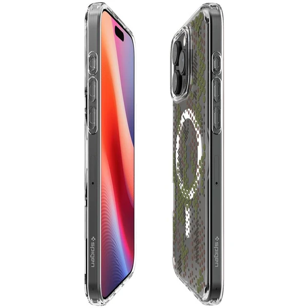 Spigen Ultra Hybrid MagSafe kryt iPhone 16 Pro digital camo - Pouzdra - Obrázek 884723ebf6fb4b29ab63a93da233b25f