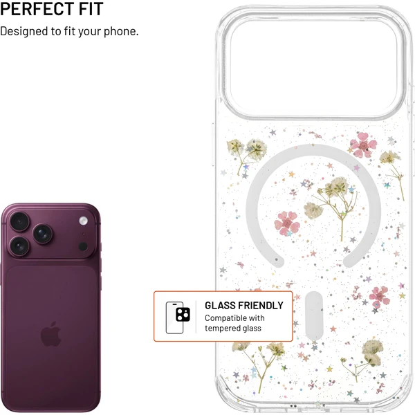 FIXED MagBloom kryt s MagSafe Apple iPhone 18 Pro Max Blush Plum - Pouzdra - Obrázek 888b1fca07b94b728fb060cb36f300a2
