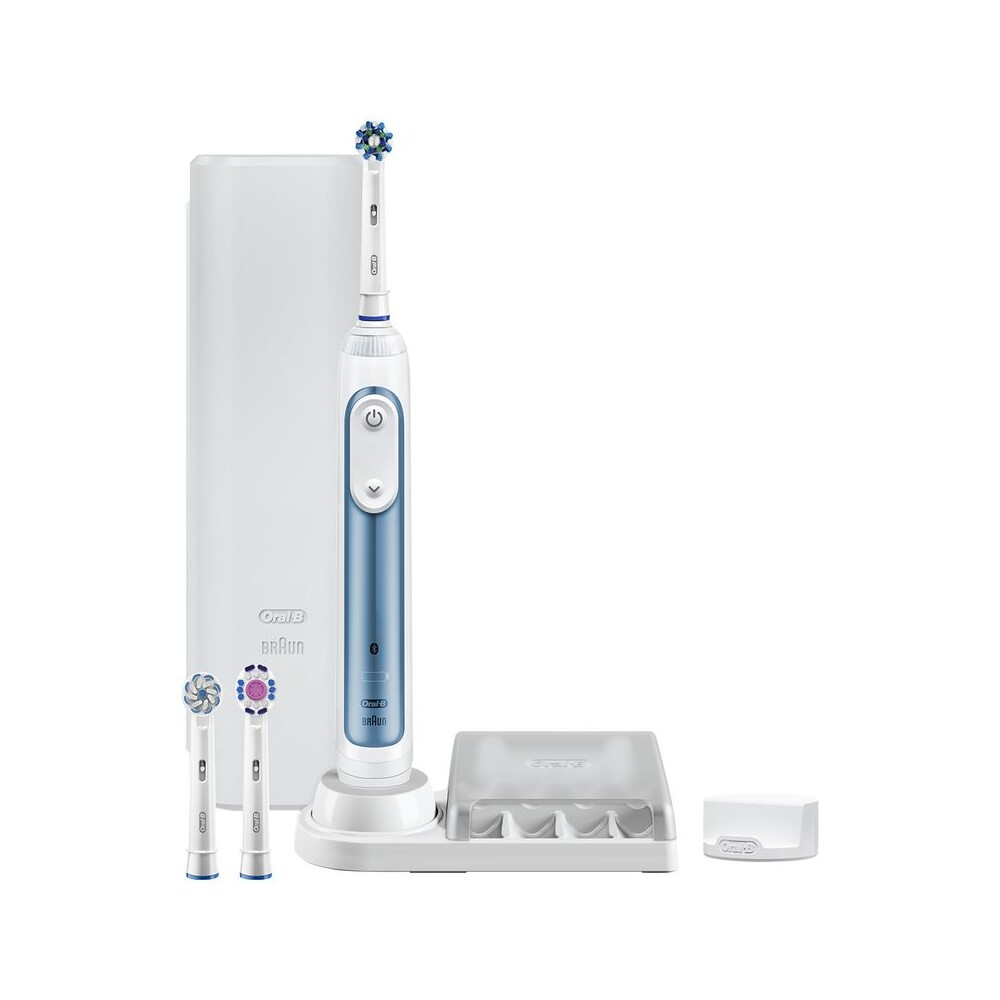 Oral-B Smart 6 6000N Chytrý Zubní Kartáček Hlavice Cross Action Modrý