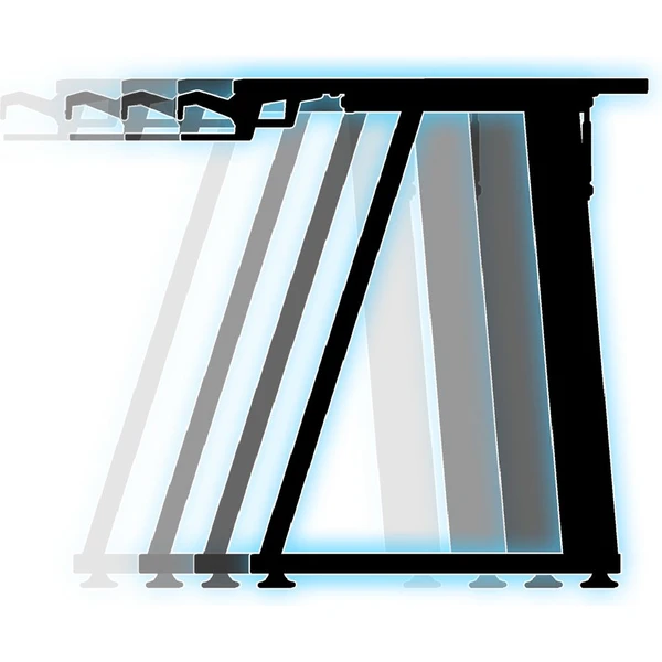 ULTRADESK ENTER V2 kompaktní herní stůl 100x60 cm černý - Stoly - Obrázek 88QXF00101