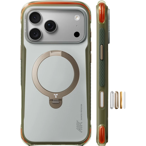 Torras Ostand Q3 Air Pro MagSafe kryt iPhone 18 Pro bílý - Pouzdra - Obrázek 88fcf888fe864a9bb30ac0fdc56fff78