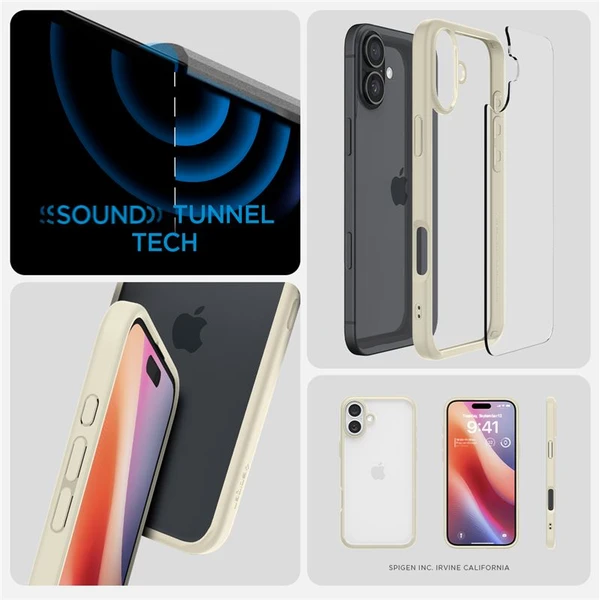 Spigen Ultra Hybrid kryt iPhone 16 Plus mute beige - Pouzdra - Obrázek 8906ea431b5949d98ac1621aa2d195ed