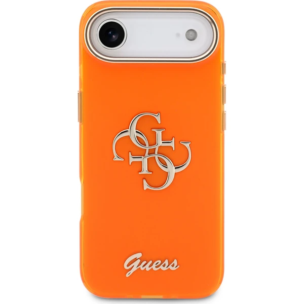 Guess IML 4G Script Metal Logo kryt iPhone Air oranžový - Pouzdra - Obrázek 893cc6f0a1f641b9b80d56984a4ca5a8