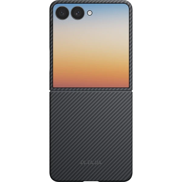 Pitaka Edge Case MagSafe kryt Samsung Galaxy Z Flip8 Black/Grey - Pouzdra - Obrázek 893e4707ede744609fb395e53f0eaab3