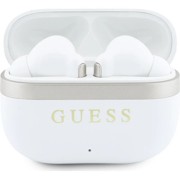 Guess Gold Line Glossy Finish TWS bezdrátová sluchátka bílá - Sluchátka - Obrázek 89539efbfd2e4e2abd272a457525df51