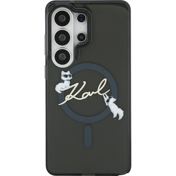 Karl Lagerfeld IML Choupette Karl Script Logo Magnetic kryt Samsung Galaxy S26 Ultra černý - Pouzdra - Obrázek 8953d85ae1b54bc69031d9d1e8dbba10
