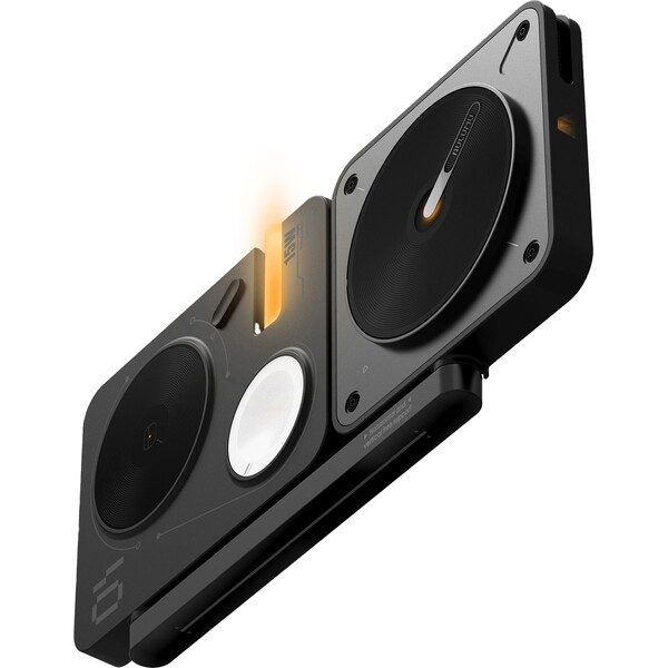 Aulumu M01 4-in-1 Folding Wireless Charging Station & Pad MagSafe nabíječka Black - Nabíječky - Obrázek 895f6d80b5204446bb04826fcf494e23
