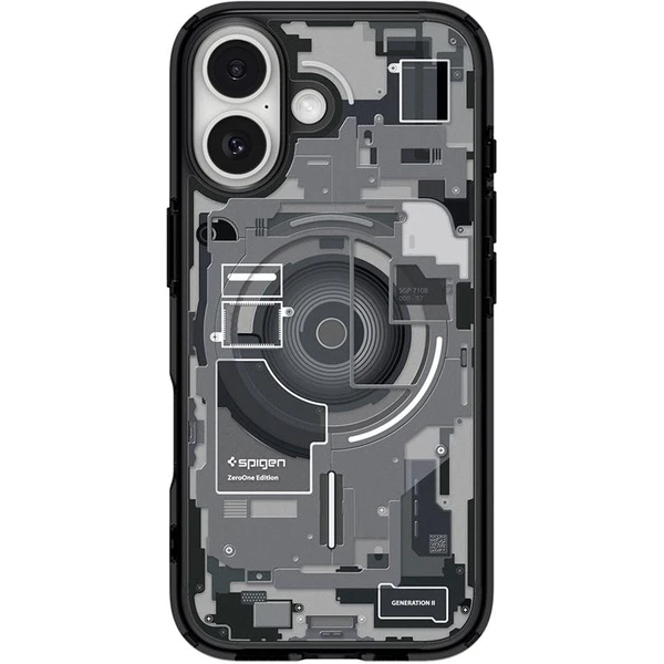 Spigen Ultra Hybrid MagSafe kryt iPhone 17 zero one black - Pouzdra - Obrázek 896f3669ba1641379e0990e5d9ffccf0