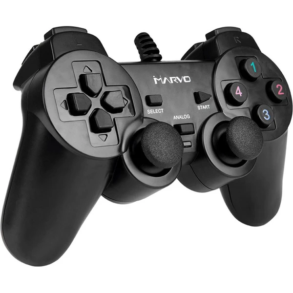 Marvo GT-006 herní ovladač pro PC černý - Herní ovladače - Obrázek 8977000O01