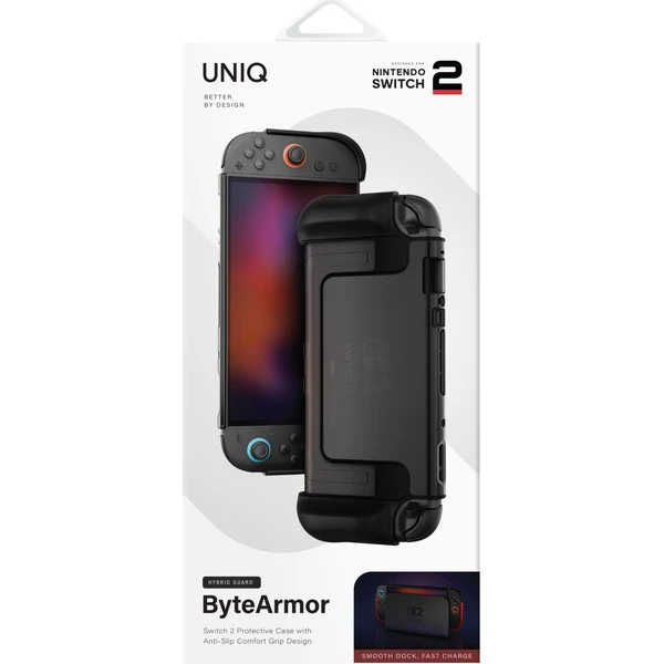 UNIQ ByteArmor Cover pouzdro Nintendo Switch 2 Quantum Black - Pouzdra - Obrázek 898135c0c0d94819ab8899272202b70f