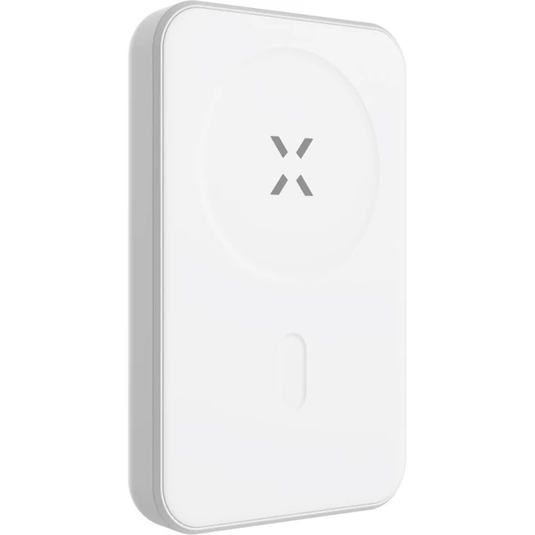 FIXED MagZen powerbanka s bezdrátovým nabíjením a Magsafe, 6000 mAh, bílá - Powerbanky - Obrázek 898bbad8da154671811c3efd020ad576