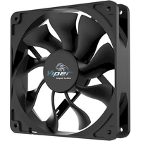 Akasa VIPER S-flow 120mm černá - Ventilátory pro PC