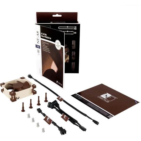 Noctua NF-A8 PWM - Ventilátory pro PC - Obrázek 89D3000O01