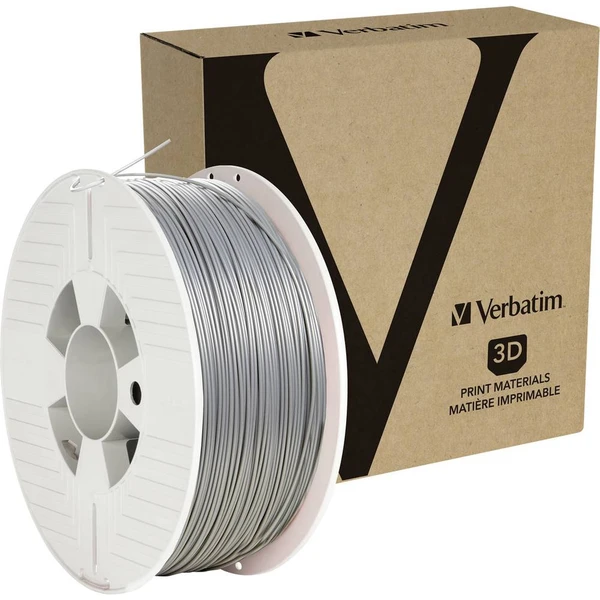 VERBATIM filament do 3D tiskárny ABS 1.75mm, 404m,1kg stříbrný/šedý - Filamenty pro 3D tiskárny - Obrázek 89G3000L01