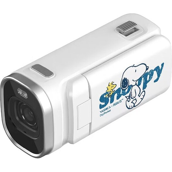 Yashica x Peanuts DigiPocket Camcorder Bílá