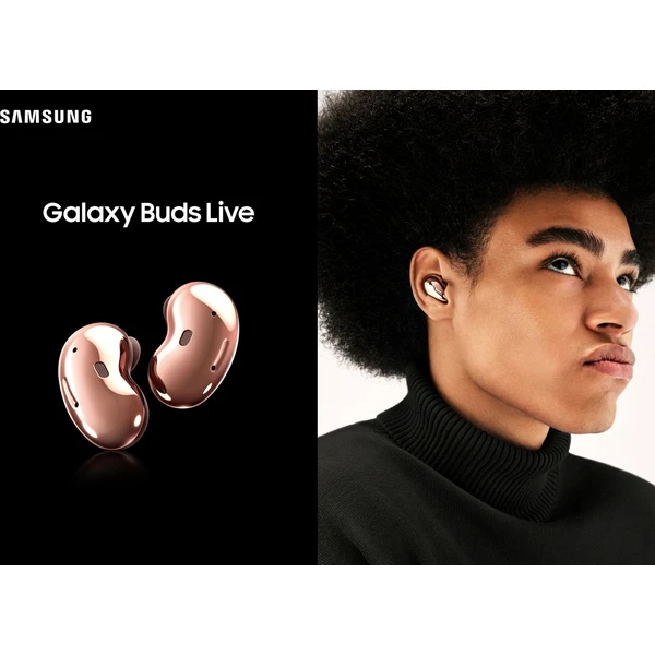 Samsung Galaxy Buds Live bronzová - Sluchátka - Obrázek 89Q7400301