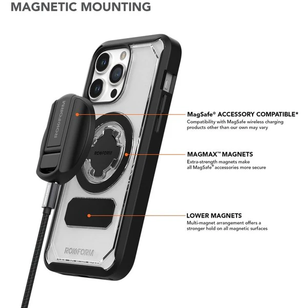 Rokform Crystal case ochranné pouzdro pro iPhone 15 Pro Max čirý - Pouzdra - Obrázek 89U8G00101