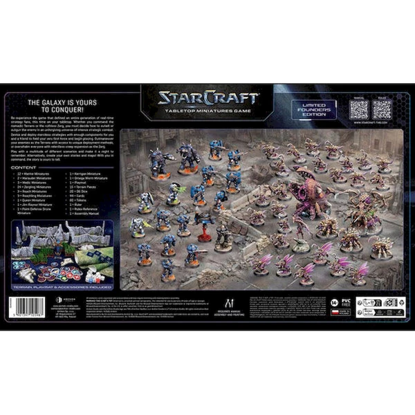 StarCraft The Miniatures Game - Two Player Starter Set Founders Edition - EN - Deskové hry - Obrázek 89b0d21765c745cdb2551fab403d5f48