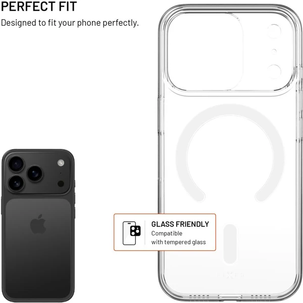 FIXED MagShell ultratenký kryt s MagSafe Apple iPhone 17 Pro čirý - Pouzdra - Obrázek 89c4d73b9019453db1f98bc9bca09cee