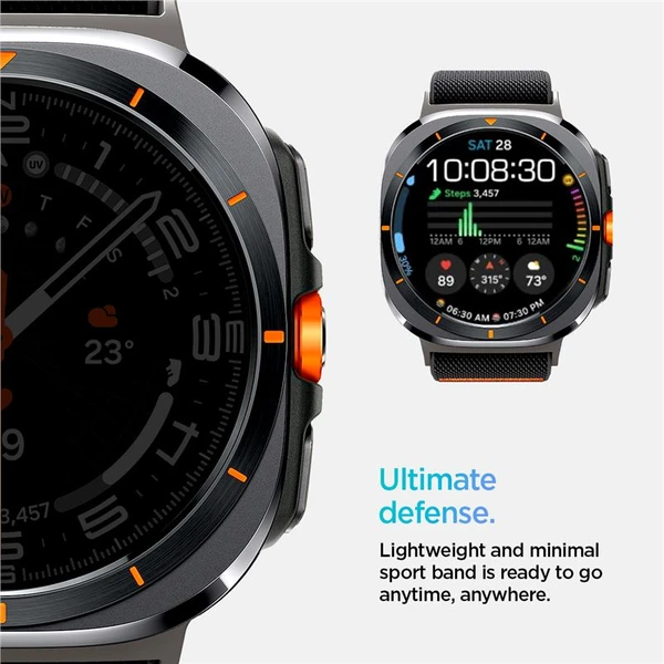 Spigen Lite Fit řemínek Samsung Galaxy Watch Ultra černý - Řemínky - Obrázek 89d3a48041ce44a98b109e3b8254902e