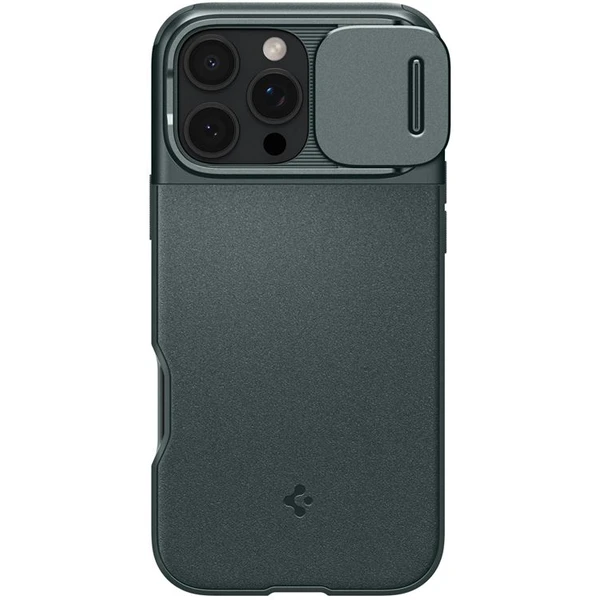 Spigen Optik Armor MagSafe kryt iPhone 16 Pro abyss green - Pouzdra - Obrázek 89d7b3ec88a14f2da18f495161304b1e