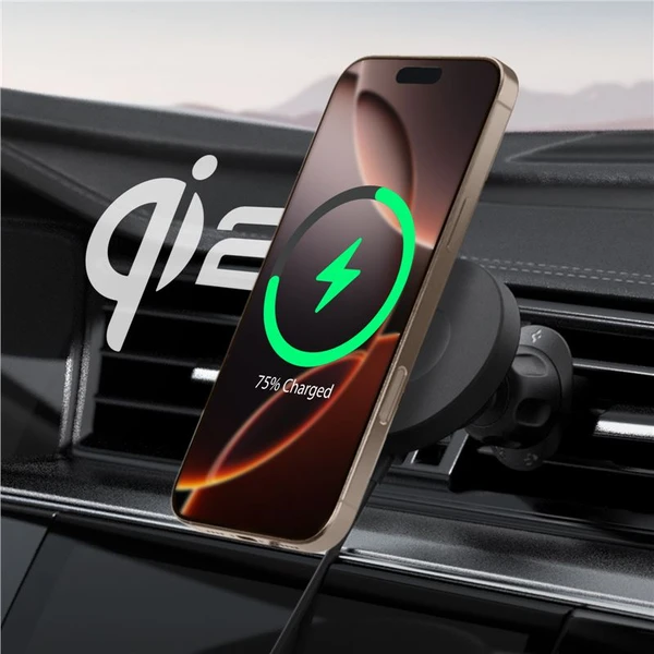 Spigen OneTap Pro 4 Airvent Qi2 MagSafe držák do mřížky ventilace s nabíjením - Držáky - Obrázek 89eb90280b4c4e9595b7e60fc92963be